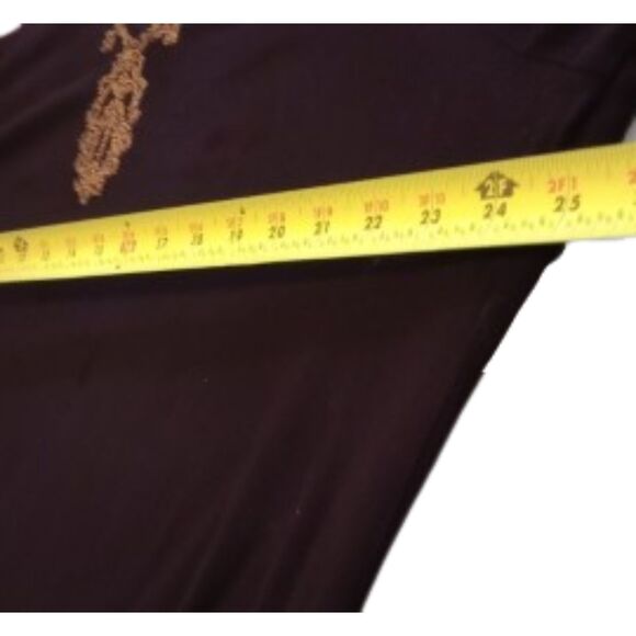 INC Interational Concepts Women's Size 3x Black and Sparkly Gold Blouse - Picture 3 of 7